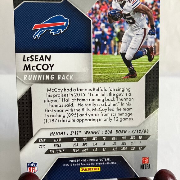 PRISTINE 2016 PANINI PRIZM NFL NY Buffalo Bills FOUR (4) SELECT TEAM MEMBERS - Picture 6 of 10
